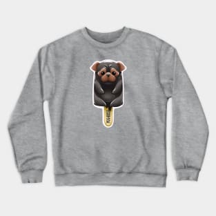 Pugsicle pup popsicle Crewneck Sweatshirt